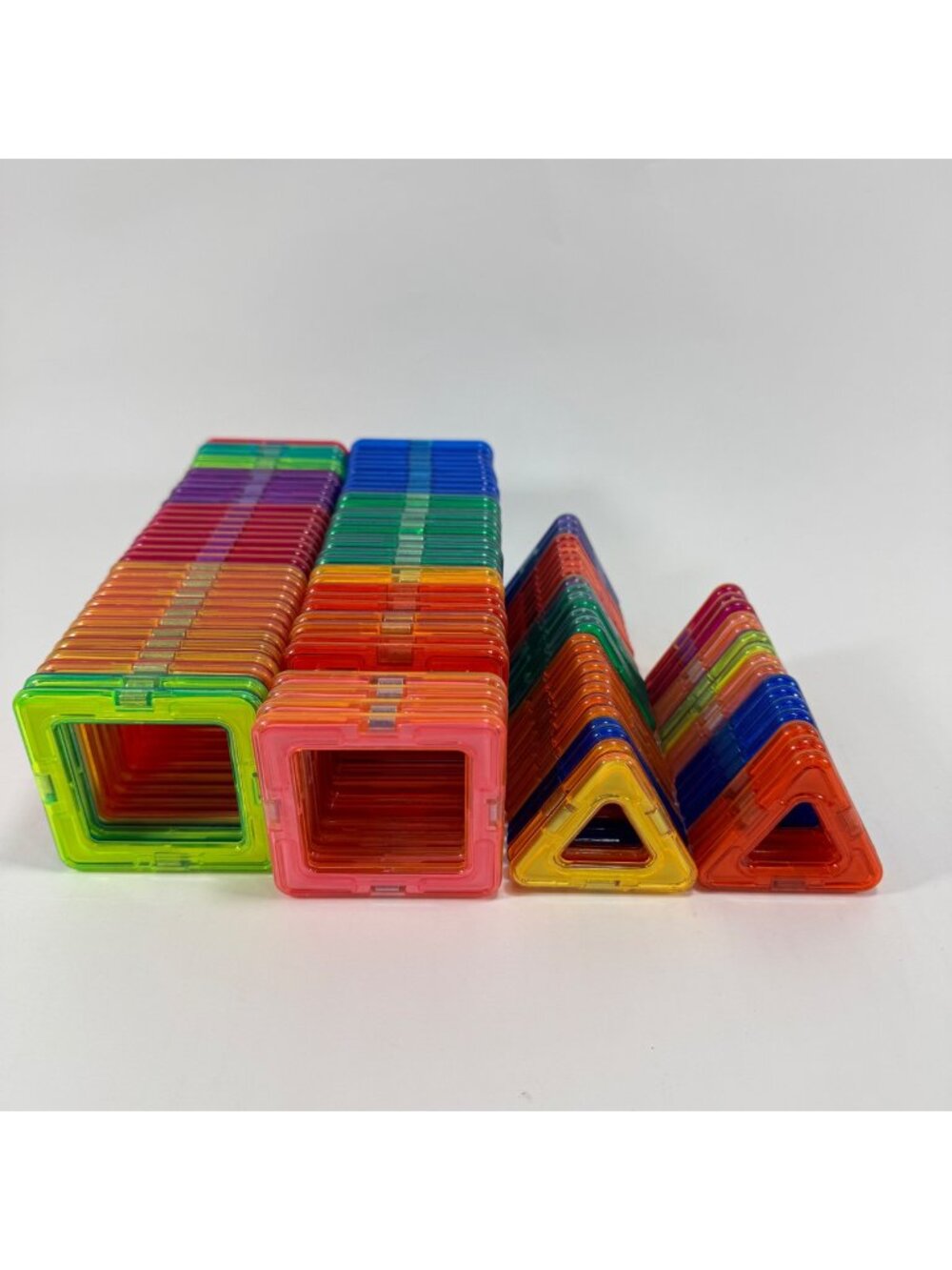Lot 109 Magformers Magnetic Building Toy Construction Squares Triangles